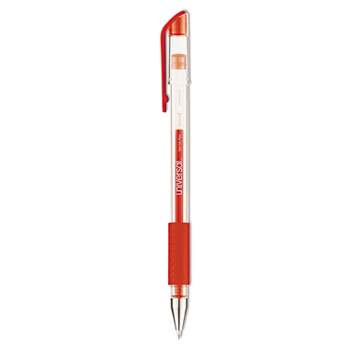 UNIVERSAL Roller Ball Stick Gel Pen Red Ink Medium Dozen 39512