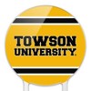 Towson University TU Stripes Acrylic Cake Topper Party Decoration for Wedding Anniversary Birthday Graduation - 3 of 4