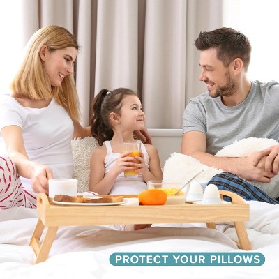 Standard White Cotton Hypoallergenic Waterproof Pillow Protector