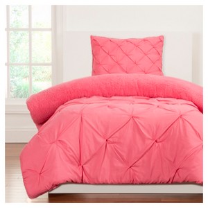 Crayola Playful Plush Pink Comforter Set (Twin) 2pc