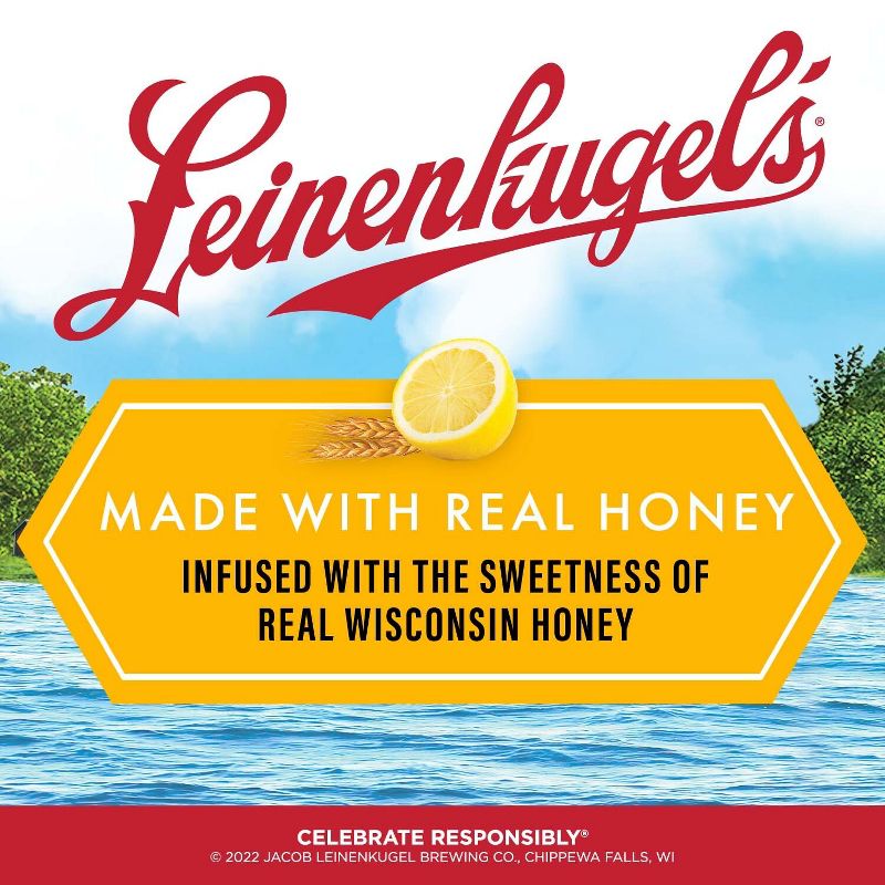 Leinenkugel&#39;s Honey Weiss Beer - 12pk/12 fl oz Cans, 5 of 10