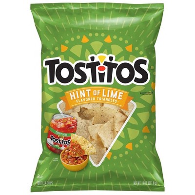 Tostitos Hint of Lime Tortilla Chips Hint of Lime 11.0 oz