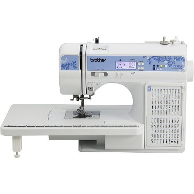 Brother Cs7205 150-stitch Computerized Sewing Machine With Wide Table ...