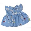 Doll Clothes Superstore Baby Blue Dress Fit Some Baby Alive And Little Baby Dolls - 4 of 4