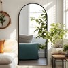 PexFix 20" x 63" Modern Full Length Rectangular Frameless Mirror With Rounded Corner in Silver - 2 of 4
