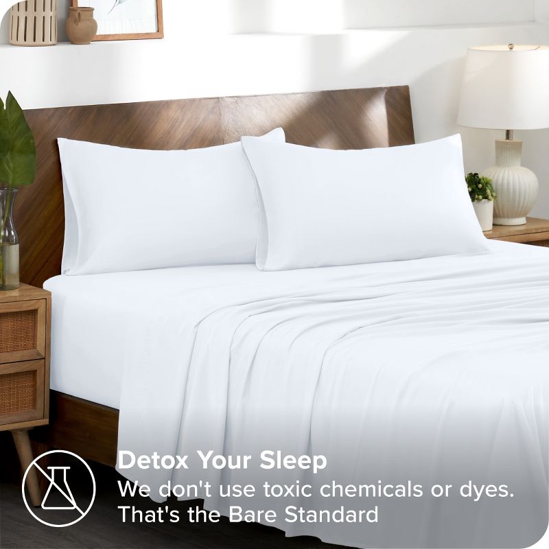 TENCEL™ Lyocell Pillowcase Set by Bare Home, 3 of 7