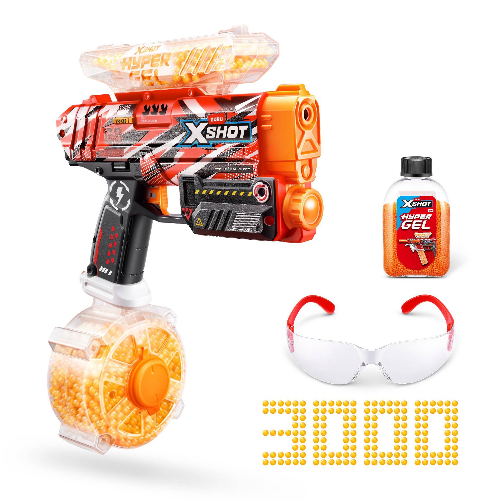 XSHOT Hyper Gel Motorized Havoc Toy Blaster