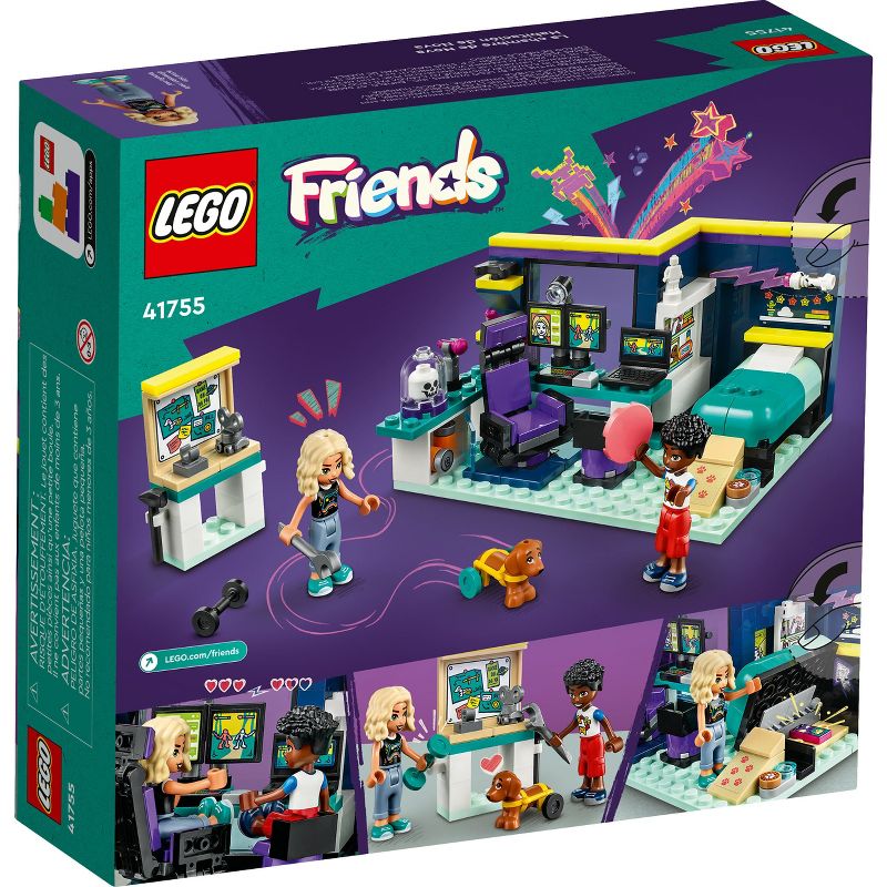 LEGO Friends Nova&#39;s Room Gaming Bedroom Playset 41755, 5 of 10