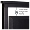 Excello Global Products Rustic Handcrafted Chalkboard Sign: Sidewalk Sign Message Board with Double Sided Display - 4 of 4