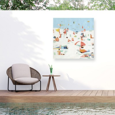 "Summer Confetti III" Outdoor Canvas
