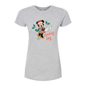 Women's - Disney - Sending Joy Juniors Fitted Graphic T-Shirt - 1 of 3