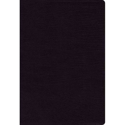 Nasb Thinline Bible Bonded Leather Black Red Letter Edition 1995 Text Thumb Indexed Comfort Print By Zondervan Leather Bound Target