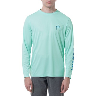 Guy Harvey Men's Long Sleeve Performance Sun Protection Shirt UPF 50+