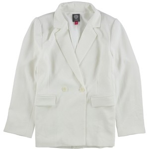 Vince Camuto Womens Parisian Crepe Double Breasted Blazer Jacket - 1 of 1