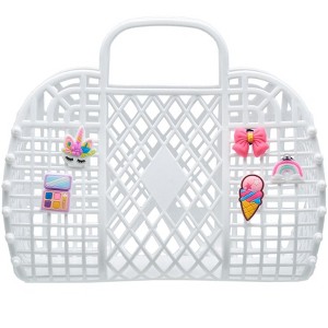 A Little Obsessed Kid’s Jelly Tote Bag With Charms for Girls (Youth) - 1 of 4