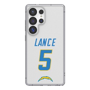 NFL Los Angeles Chargers Players Game Tactic Clear Cell Phone Case for Samsung Galaxy - 1 of 4