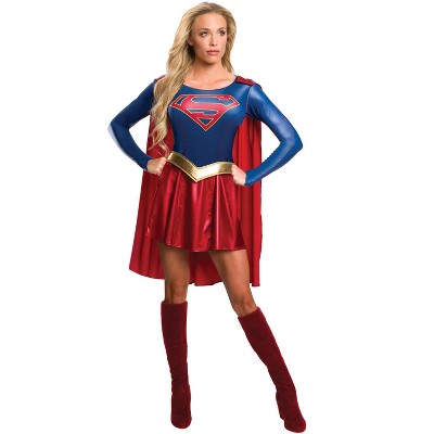 Warner Bros. Justice League Supergirl Girls Cosplay Costume Dress Leggings  Cape And Headband 4 Piece Set Toddler : Target