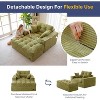 MAXYOYO Oversized Chaise Lounge Sofa with 3 Pillows, Tufted Boneless Sofa Couch for Living Room, No Assembly - 4 of 4