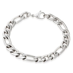 Crucible Men's Figaro Chain Stainless Steel Bracelet - 1 of 4
