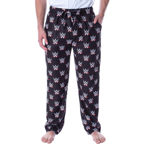 Intimo AC/DC Pajama Pants Men's Allover Logo Music Band Loungewear Sleep  Pants