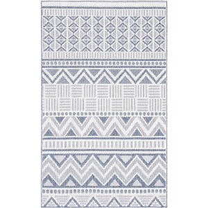 Bermuda BMU818 Machine Washable UV & Stain Resistant Non-Shedding Power Loomed Indoor/Outdoor Rugs - Safavieh - 1 of 4