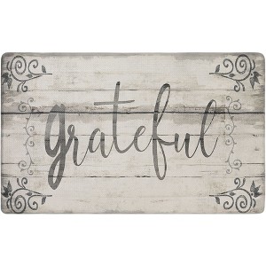 SoHome Cozy Living Grateful Decor Anti-Fatigue Kitchen Mat - 1 of 4