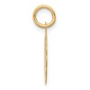 Black Bow Jewelry 14k Yellow Gold Wedding Bells Charm or Pendant, 14mm - 2 of 4