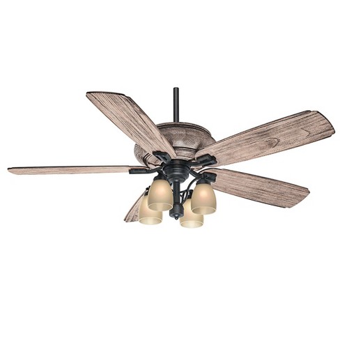 Casablanca 55052 Heathridge Tahoe 60 Electric Indoor Wood Ceiling Fan Remote