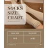 Tipi Toe Womens 3 Pairs Winter Warm Cushioned Solid Colors Pattern Knee High With Buttons Cotton-Blend Boot Socks - 2 of 4