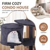 FDW Cat Tree 37 Inch Tall Cat Tower Kitten  with Scratching Posts and Perches Indoor Activity Center for Cats - 4 of 4