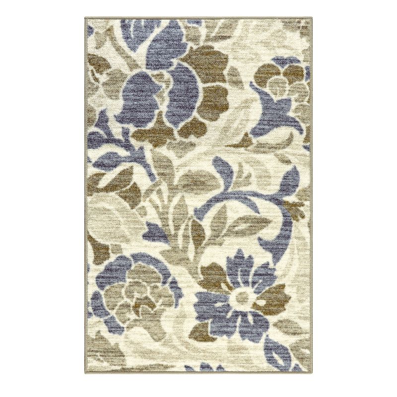 Vintage Traditional Oversized Floral Scroll Indoor Runner or Area Rug by Blue Nile Mills, 1 of 5
