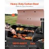 VEVOR Wood Pellet Grill Smoker, 8 in 1 BBQ Grills for Outdoor Cooking, 575 Square Inches Cook Area Electric Grill, 500°F Max Temperature, Black - 3 of 4