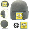 Beanie for Kids and Adults Winter Hat – Beanie with SpongeBob Patch Licensed (One Size) - 3 of 4