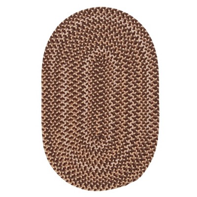 Colonial Mills Charlesgate - Brown 6x9 Oval Rug Indoor 75% Polypropylene/25% Wool