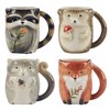 Certified International Set of 4 16oz Woodland Critters Mugs - 3 of 4