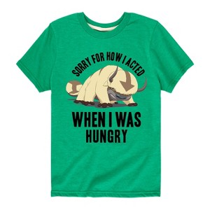 Boys' - Avatar: The Last Airbender - Appa Hungry Short Sleeve Graphic T-Shirt - 1 of 4
