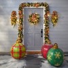 BrylaneHome 20" Pre-Lit Noelle Wreath - 2 of 2