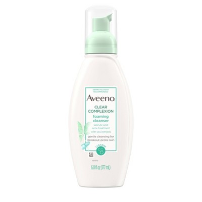 Aveeno Clear Complexion Foaming Cleanser- 6 fl oz