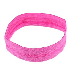 Unique Bargains Polyester Silicone Sweatbands Stretchy Moisture Wicking Headband for Fitness Sports 1 PCS - 1 of 4
