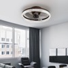 VYNXARIA Elegant Acrylic Ceiling Fan Light ¨C Modern Flush Mount Design for Home - 2 of 4