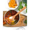 Talisman Designs Laser Etched Beechwood Corner Spoon, Woodland Collection - 2 of 3