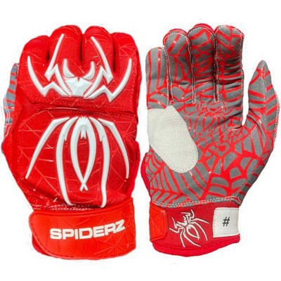 Spiderz 2022 Hybrid Series Men's Baseball Batting Gloves (Pair)