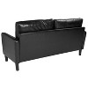 Emma and Oliver Living Room Sofa Couch with Straight Arms - 2 of 4