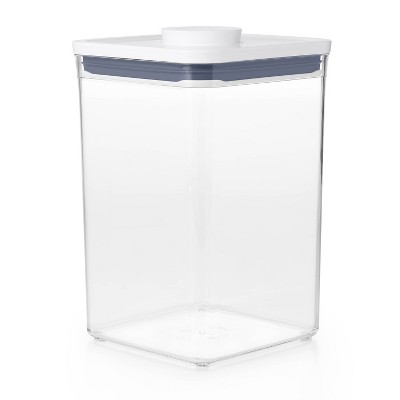 Clear 4.4qt Plastic Airtight Food Storage Container