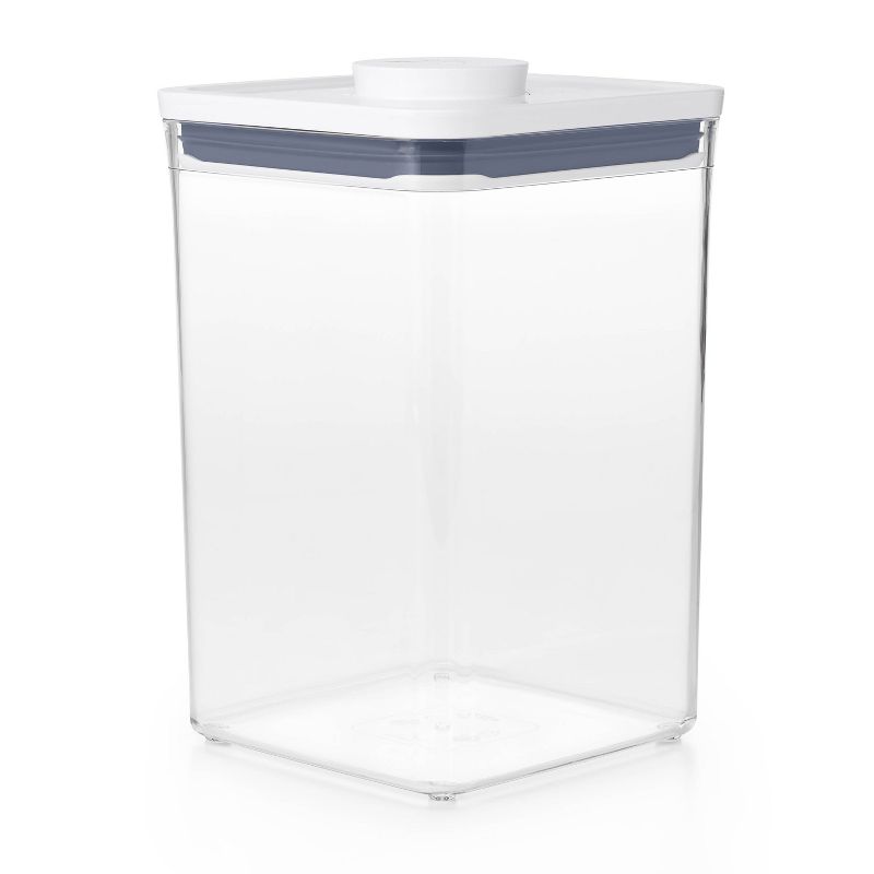 OXO POP 4.4qt Plastic Big Square Airtight Food Storage Container Clear, 6 of 12