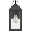 Quoizel Lighting Thorpe 1 - Light Sconce in  Mottled Black - 3 of 4