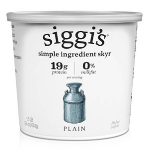 Siggi's Plain Icelandic Style Yogurt - 24oz - 1 of 4