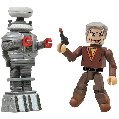 Diamond Comic Distributors Inc Lost In Space Dr Smith And B9 Robot 2 Pack Minimates Figure Target - robot chest roblox