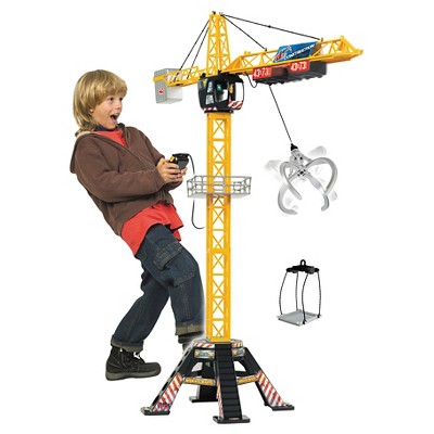 Crane Toy Machine Playset with Remote Control 40" Mega By DICKIE TOYS 