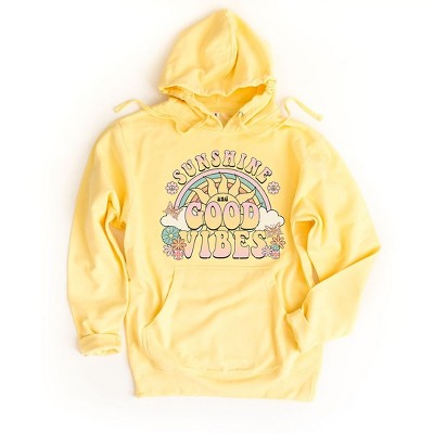 Simply Sage Market Women's Graphic Hoodie Good Vibes Summer